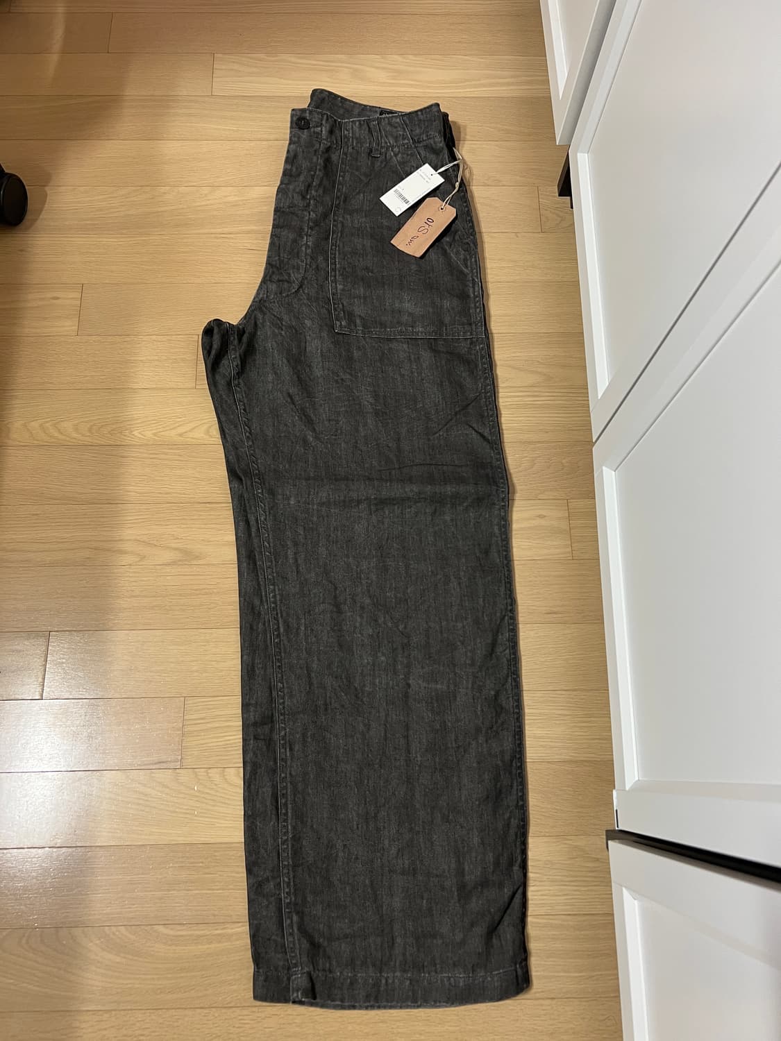 오어슬로우 orSlow SUMI DYED LINEN 썸머 퍼티그 팬츠 상품이미지1