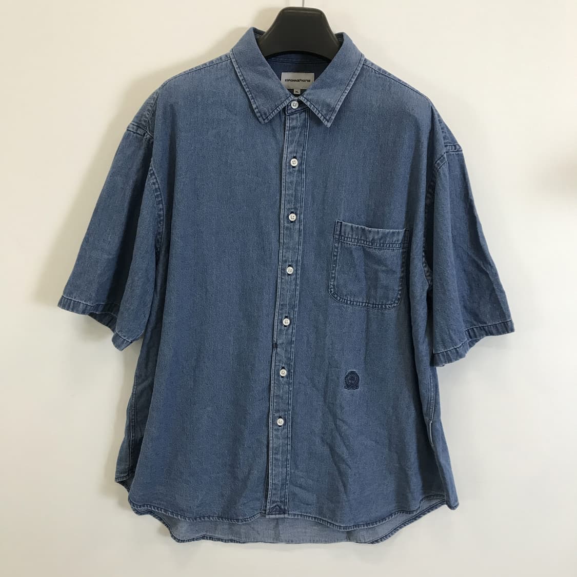 에스피오나지 크레스트 데님 반팔셔츠 [XL] 상품이미지1