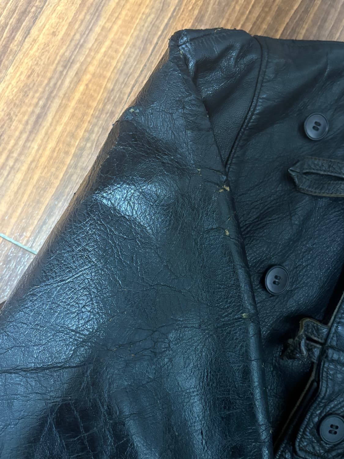 40s sweden army motorcycle jacket 상품이미지3