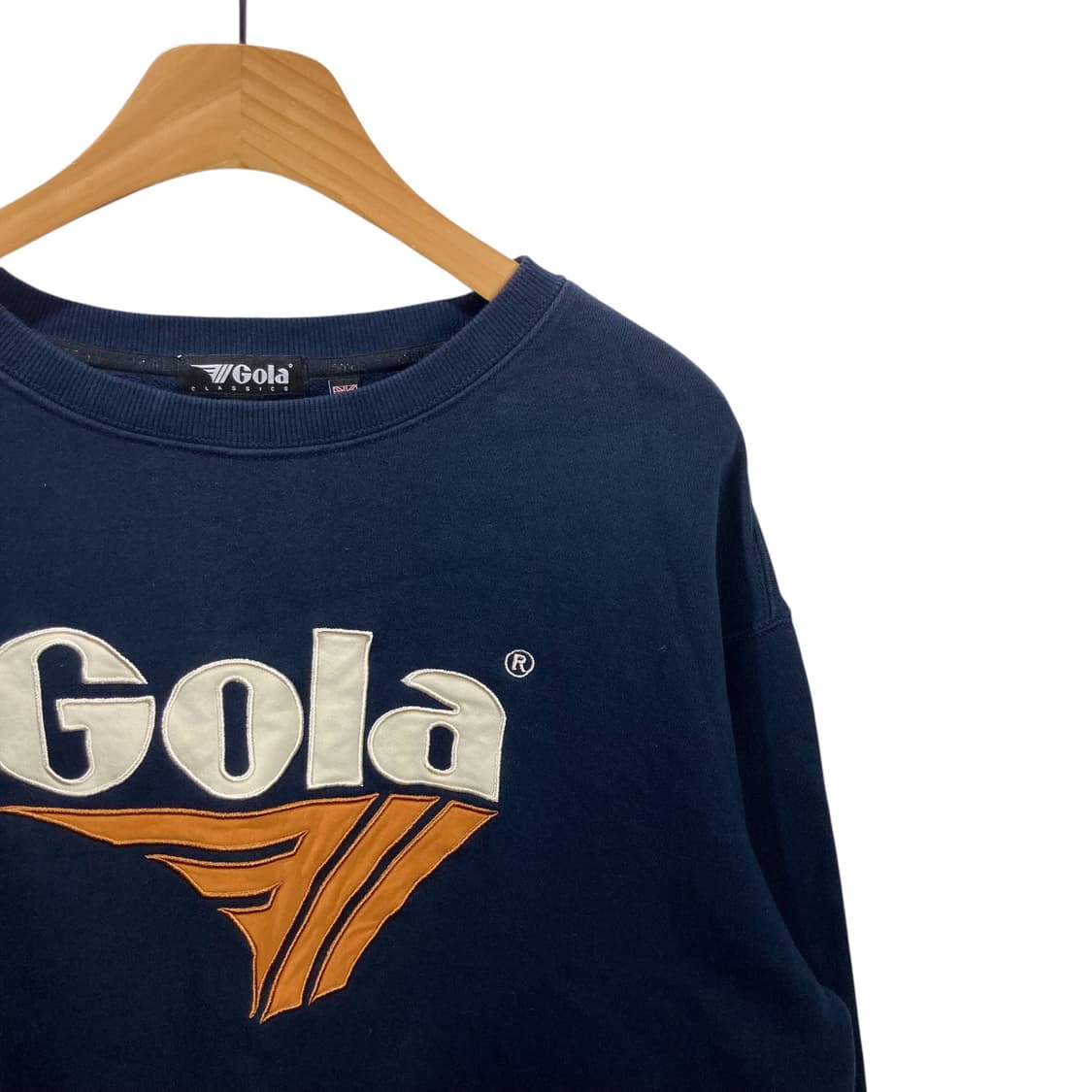 골라 빅로고 네이비 맨투맨 상품이미지3