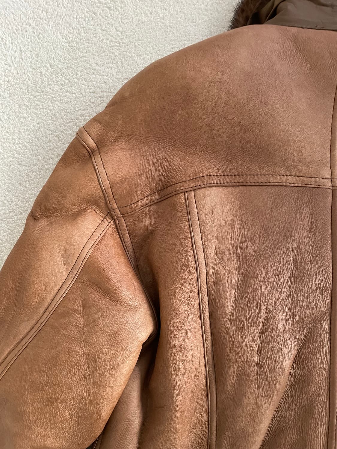 vintage double breasted sheepskin coat 상품이미지7