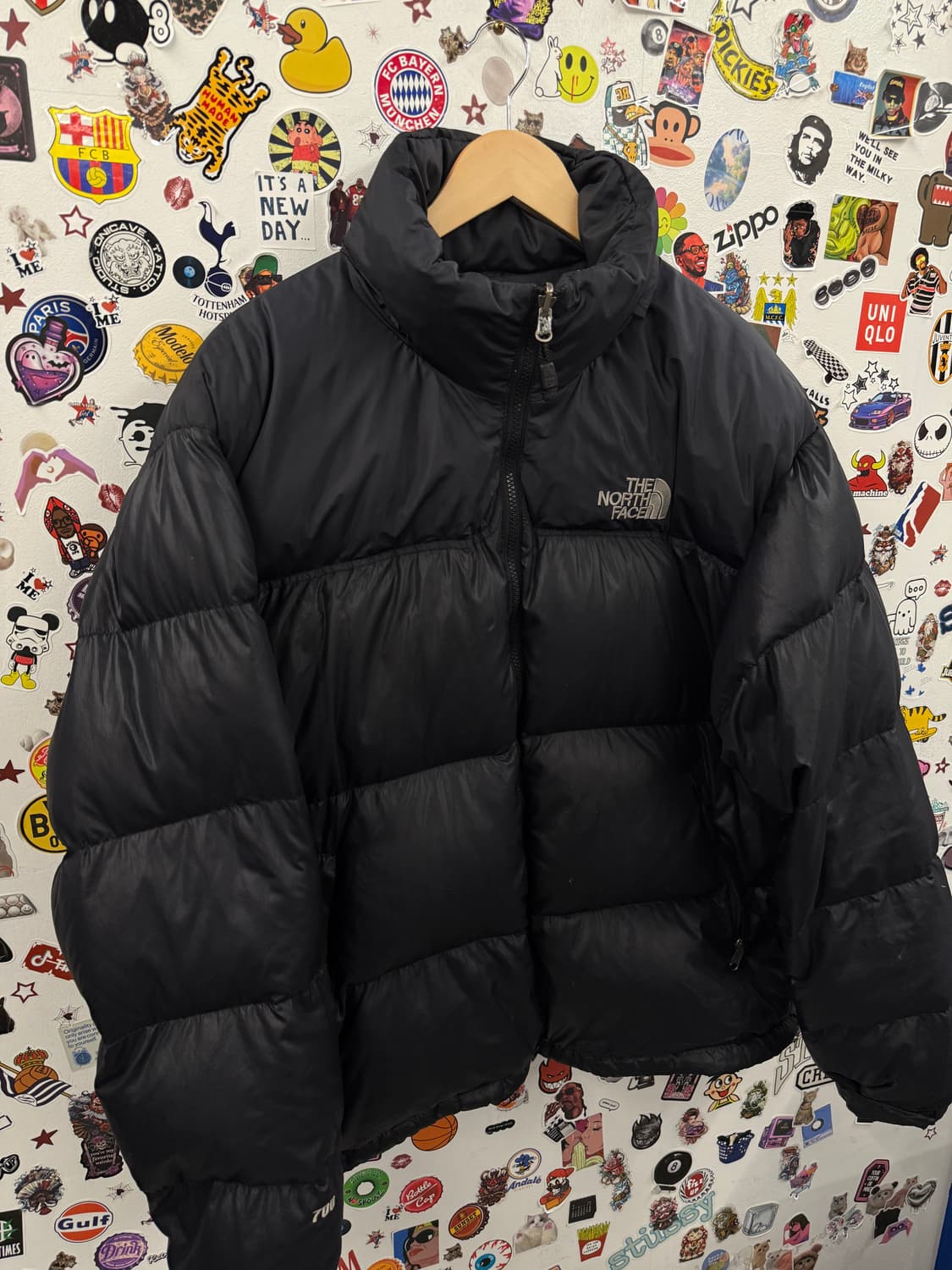 노스페이스 눕시 레트로 700 블랙 패딩 XXXL  상품이미지3