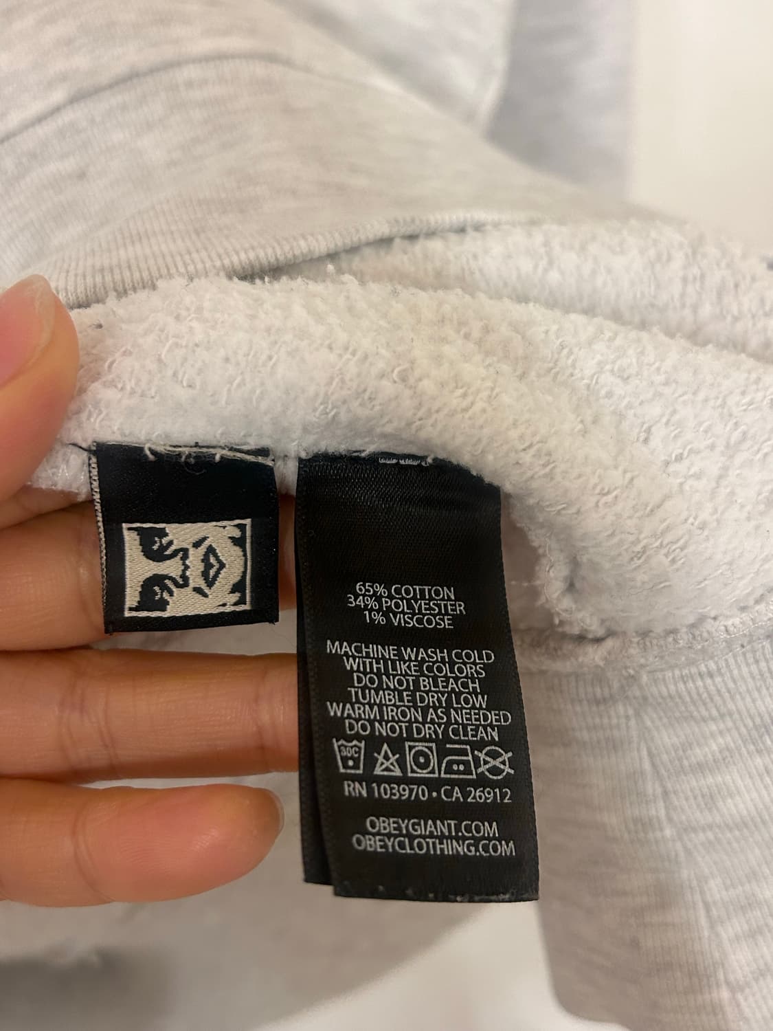 OBEY 오베이 맨투맨 L 상품이미지5