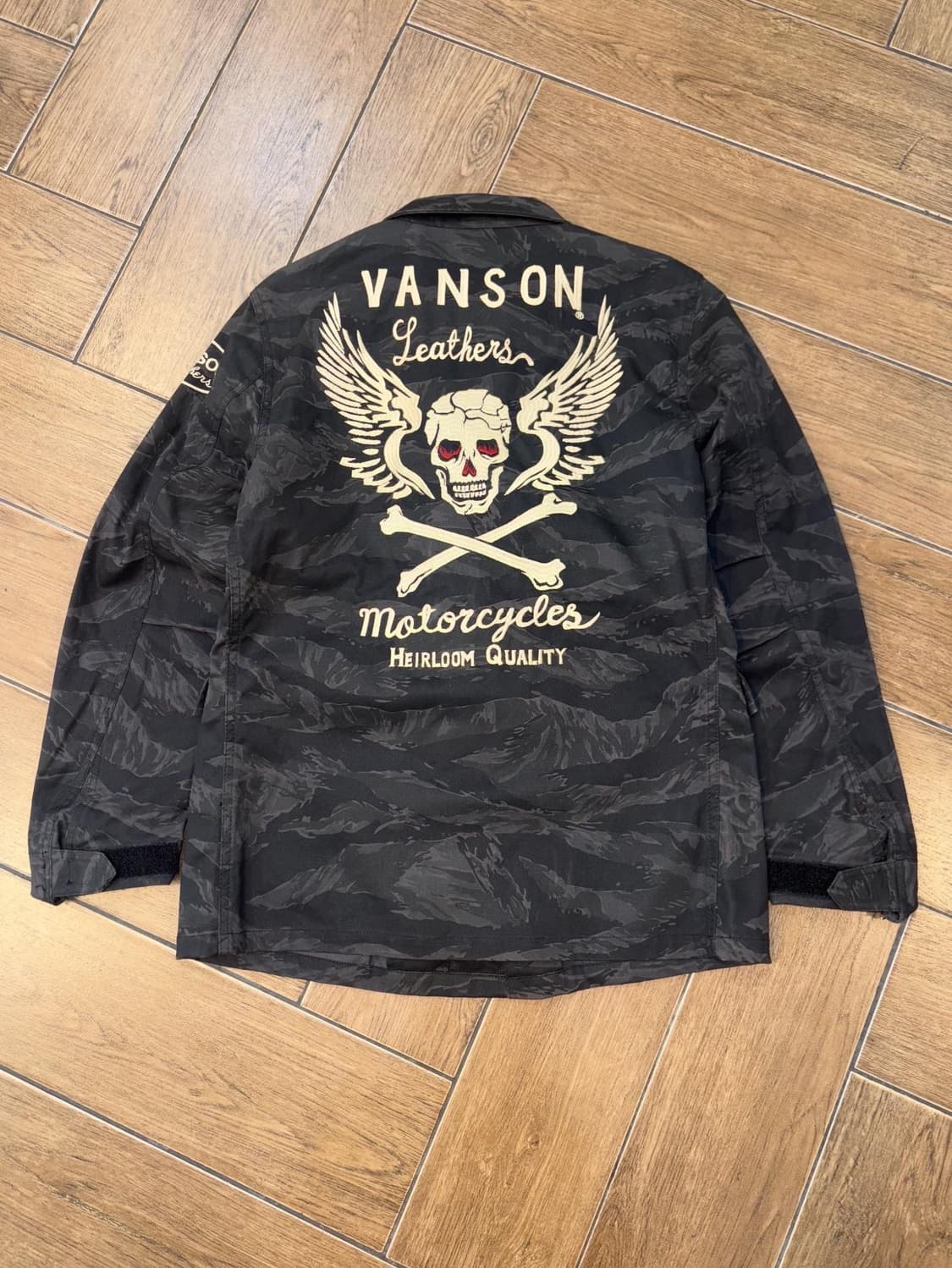 밴슨 M65 하이넥 카모패턴 자수패치 자켓 ( 새상품 )  상품이미지10