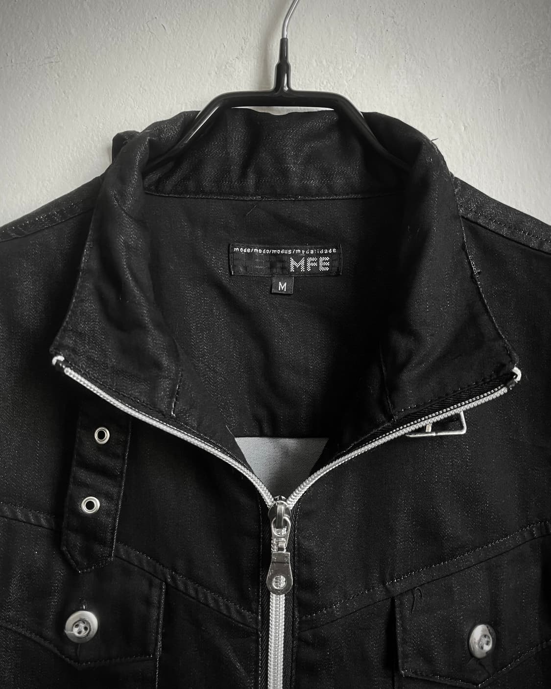 MFE Half Sleeve Black Shirt Zip-up  상품이미지4