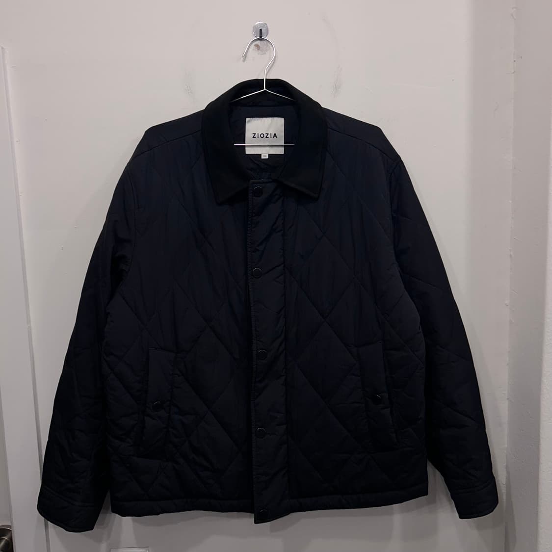 지오지아 씬 클라우드 누빔 카라 퀼팅 자켓 상품이미지2