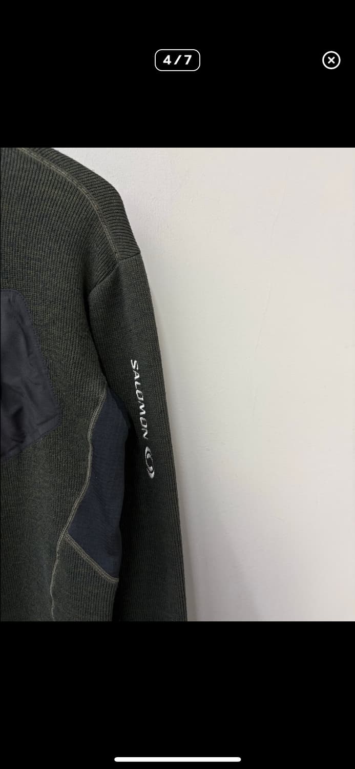 살로몬 카키커버트로 반집업 웜업 H910 상품이미지4