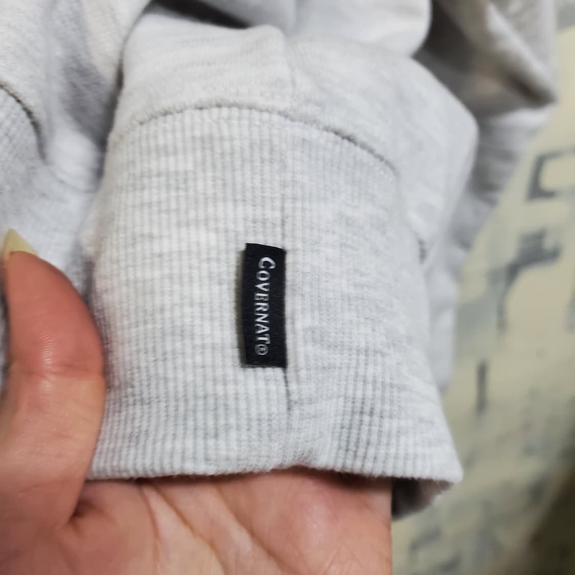 커버낫 빅로고 맨투맨  상품이미지3