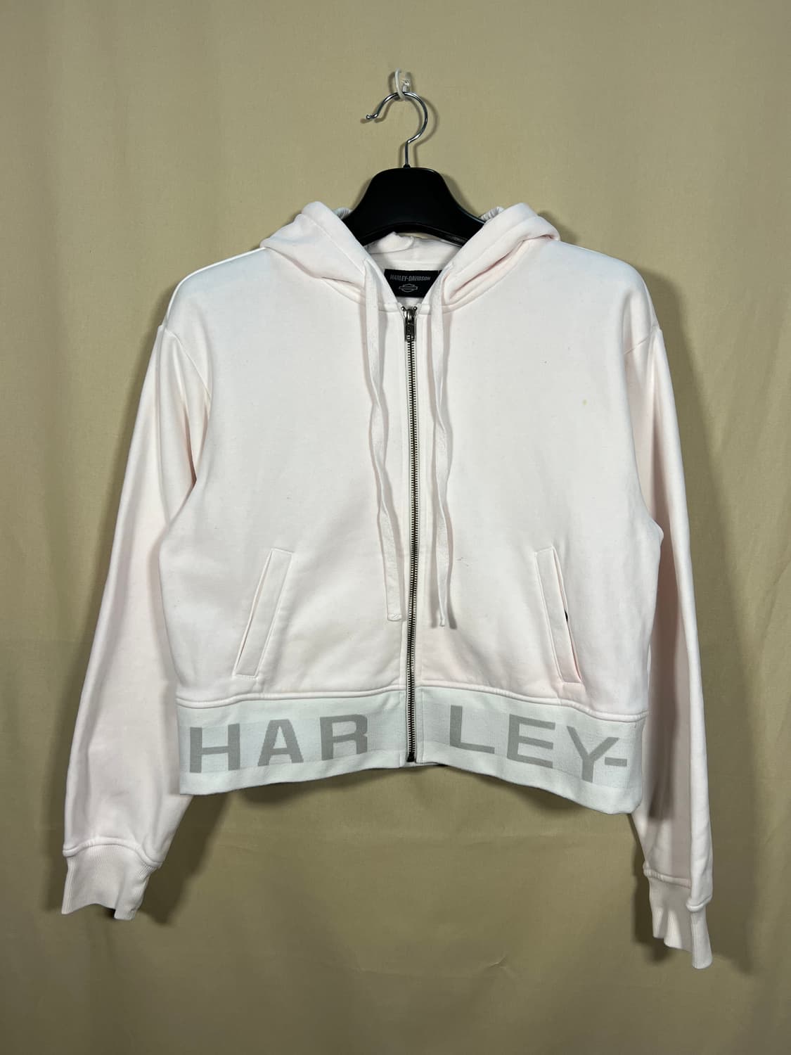 할리데이비슨 크롭 풀집 후드집업 처분  상품이미지1
