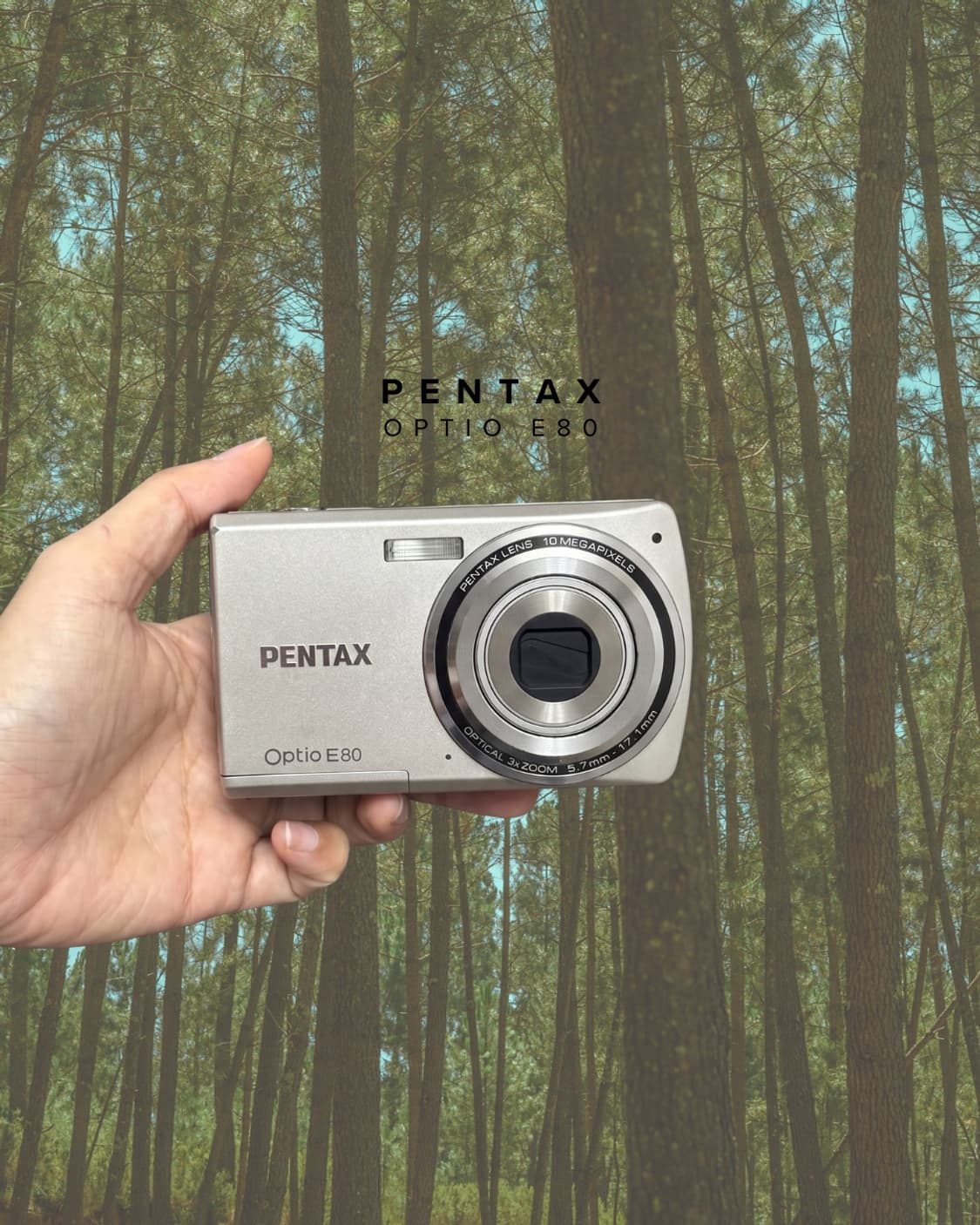 작례) 펜탁스 옵티오 E80 (Pentax Optio E80) 디카 📸 상품이미지1