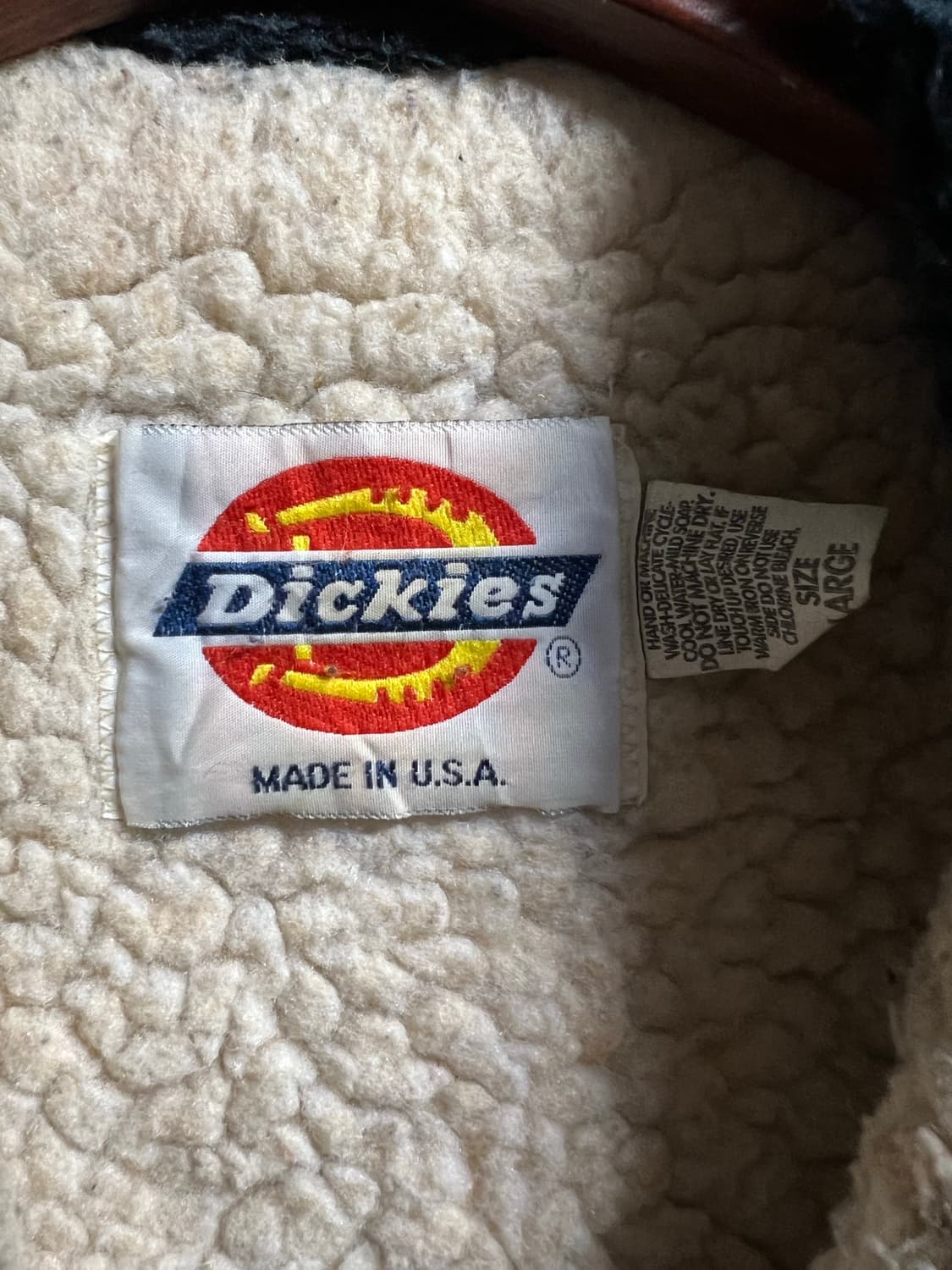 빈티지 80s 디키즈 셰르파 봄버 자켓 상품이미지4