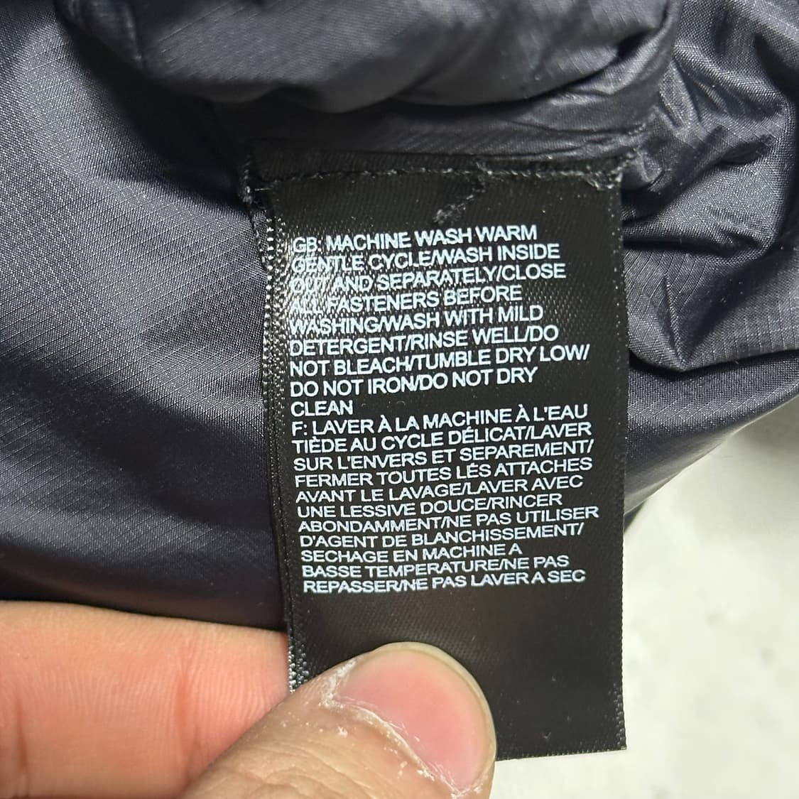 S 노스페이스 700 눕시 맨즈 크롭 패딩 상품이미지5