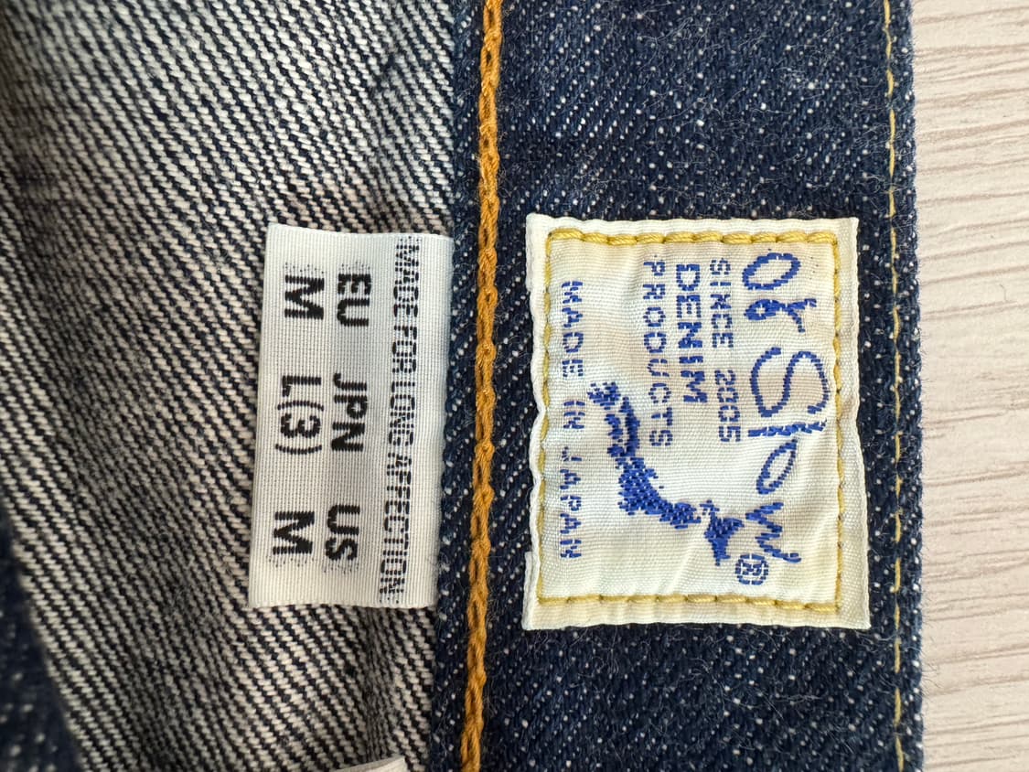 orslow 105 standard selvage denim 상품이미지2