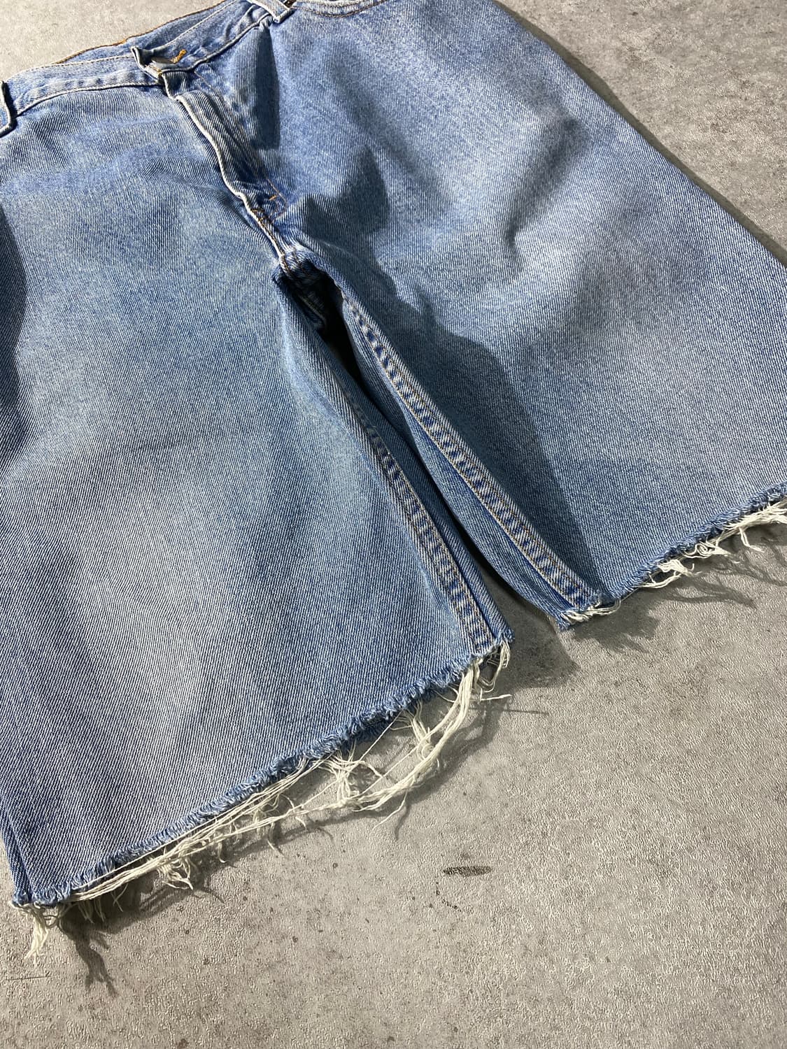 [32-33] 90s Levi's 550 리바이스 컷오프 데님 쇼츠 상품이미지5
