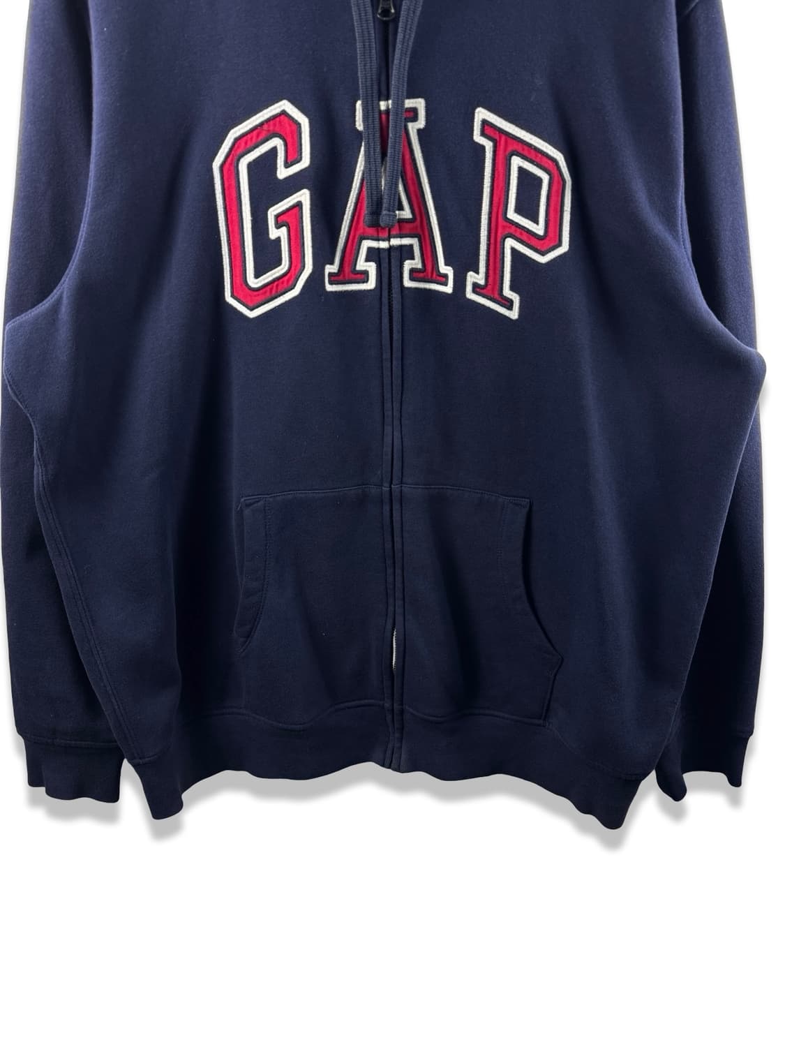 갭 네이비 레드 후드집업1998 상품이미지4