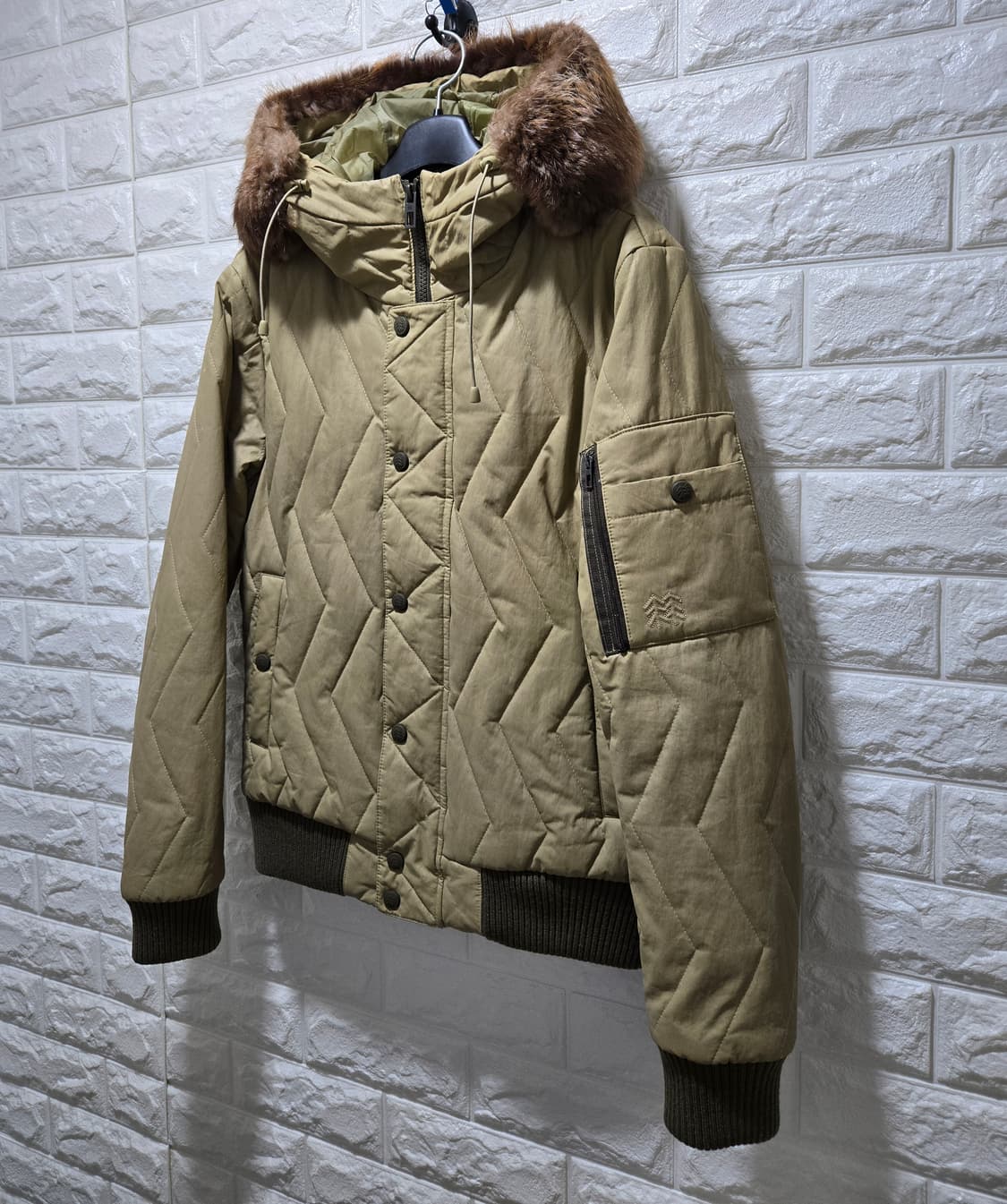 코오롱스포츠 웰딩 숏패딩 점퍼 95 상품이미지4