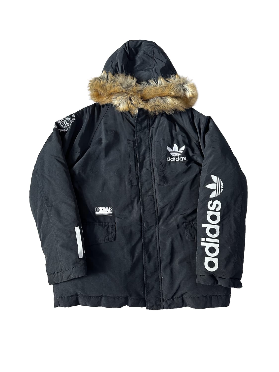 아디다스 남여공용 로고 덕다운 패딩 XL 상품이미지1