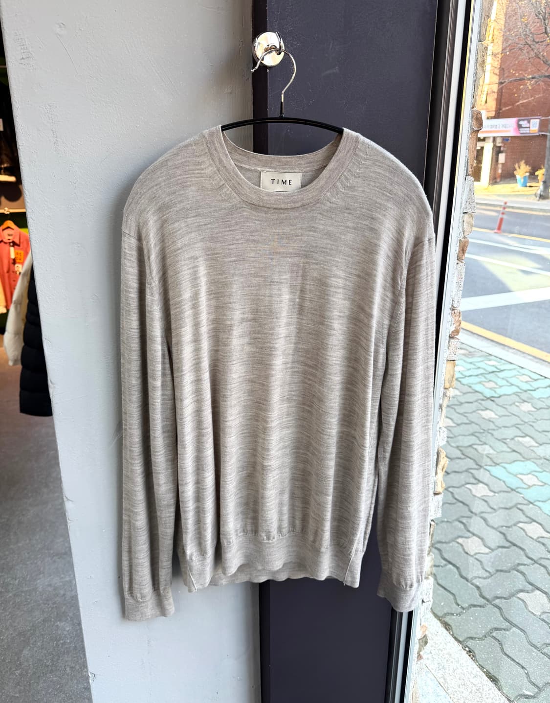 100/ 타임옴므 22FW 울 니트 상품이미지2