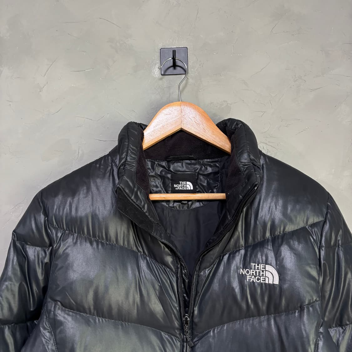 노스페이스 600 구스다운 경량패딩 유광 상품이미지2