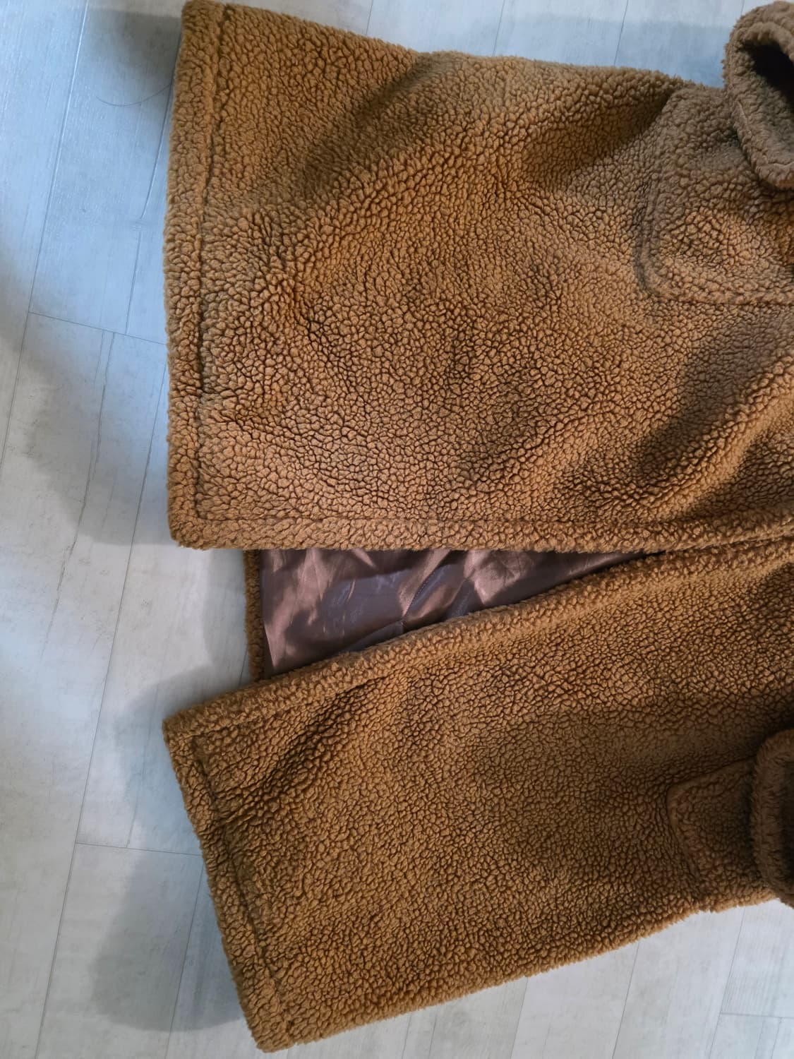 앤더슨벨 테디베어 울 코트 M 상품이미지5