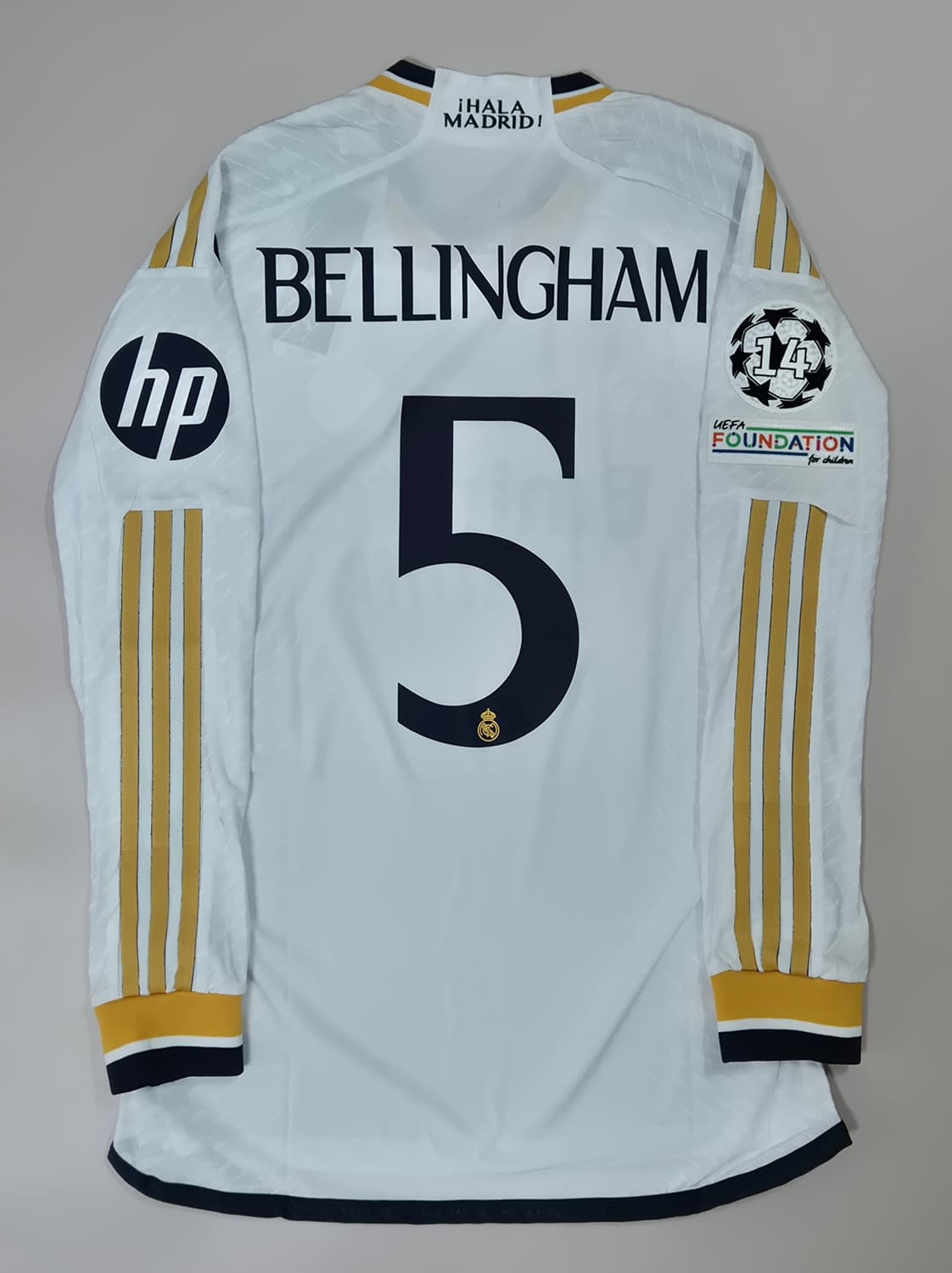 23-24시즌 레알 홈킷 벨링엄 긴팔유니폼 L 챔스결승패치 상품이미지1