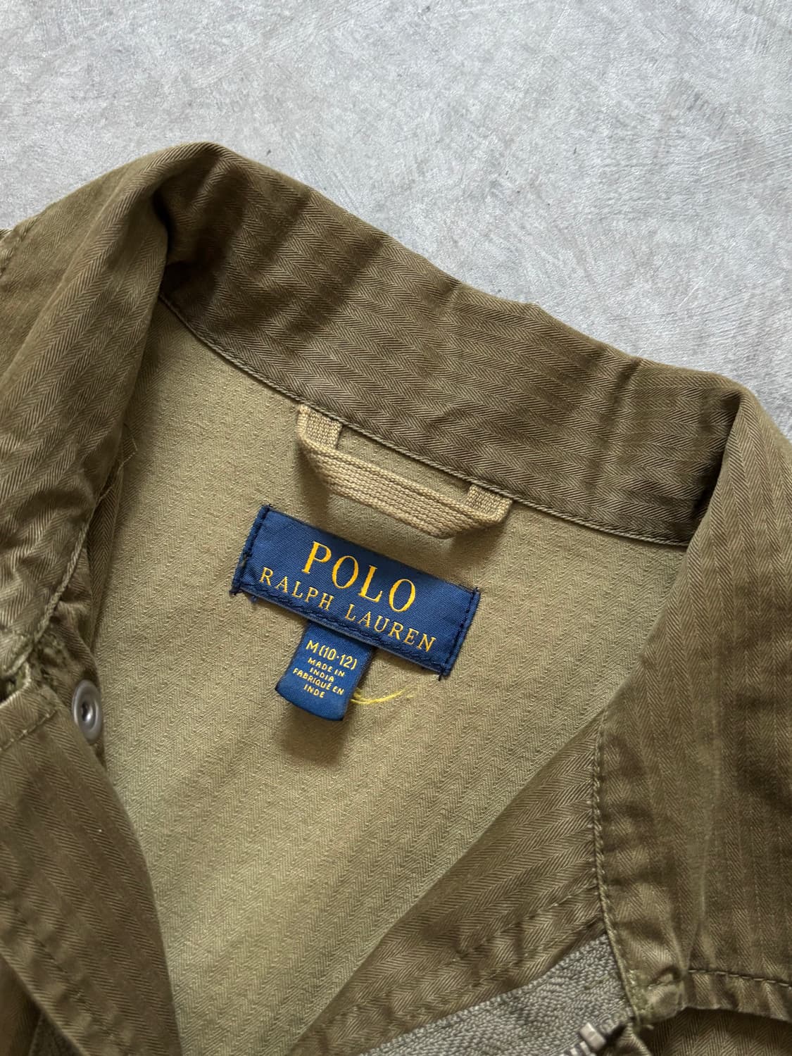 Polo 폴로 랄프로렌 신형 밀리터리 카키 자켓   상품이미지8