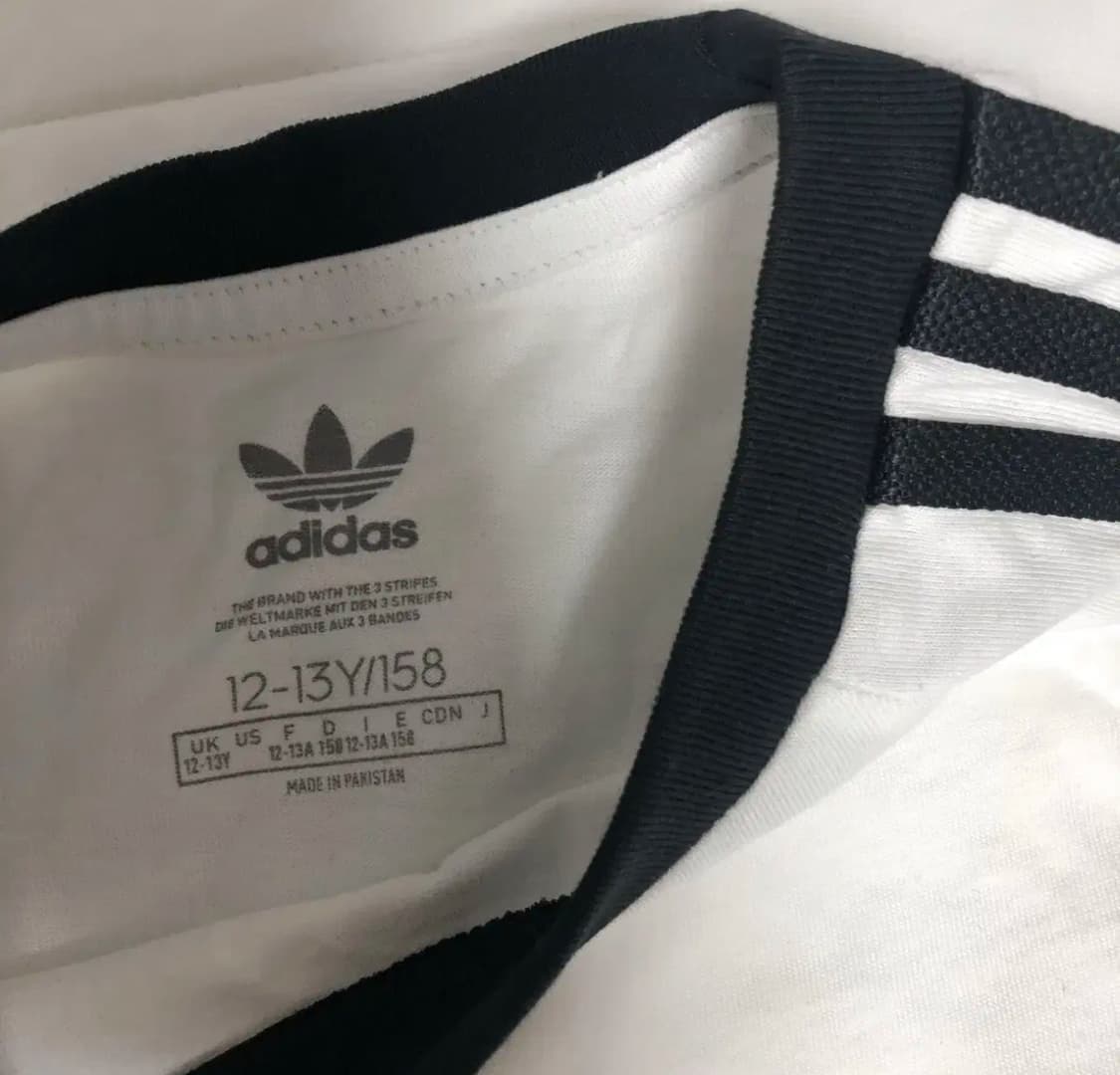 (새상품) 아디다스 3s 삼선 반팔티 화이트 상품이미지2