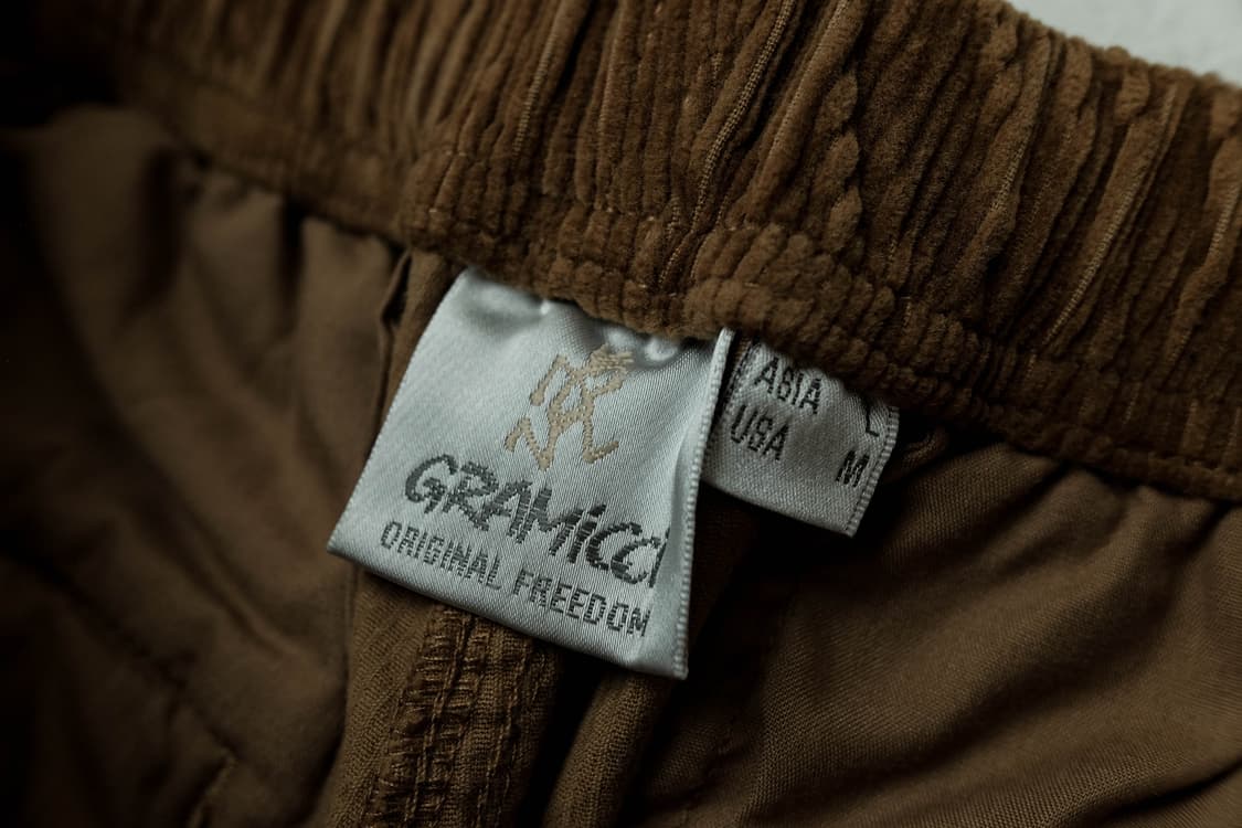 그라미치 코듀로이 루즈 테이퍼드 팬츠 L 상품이미지6