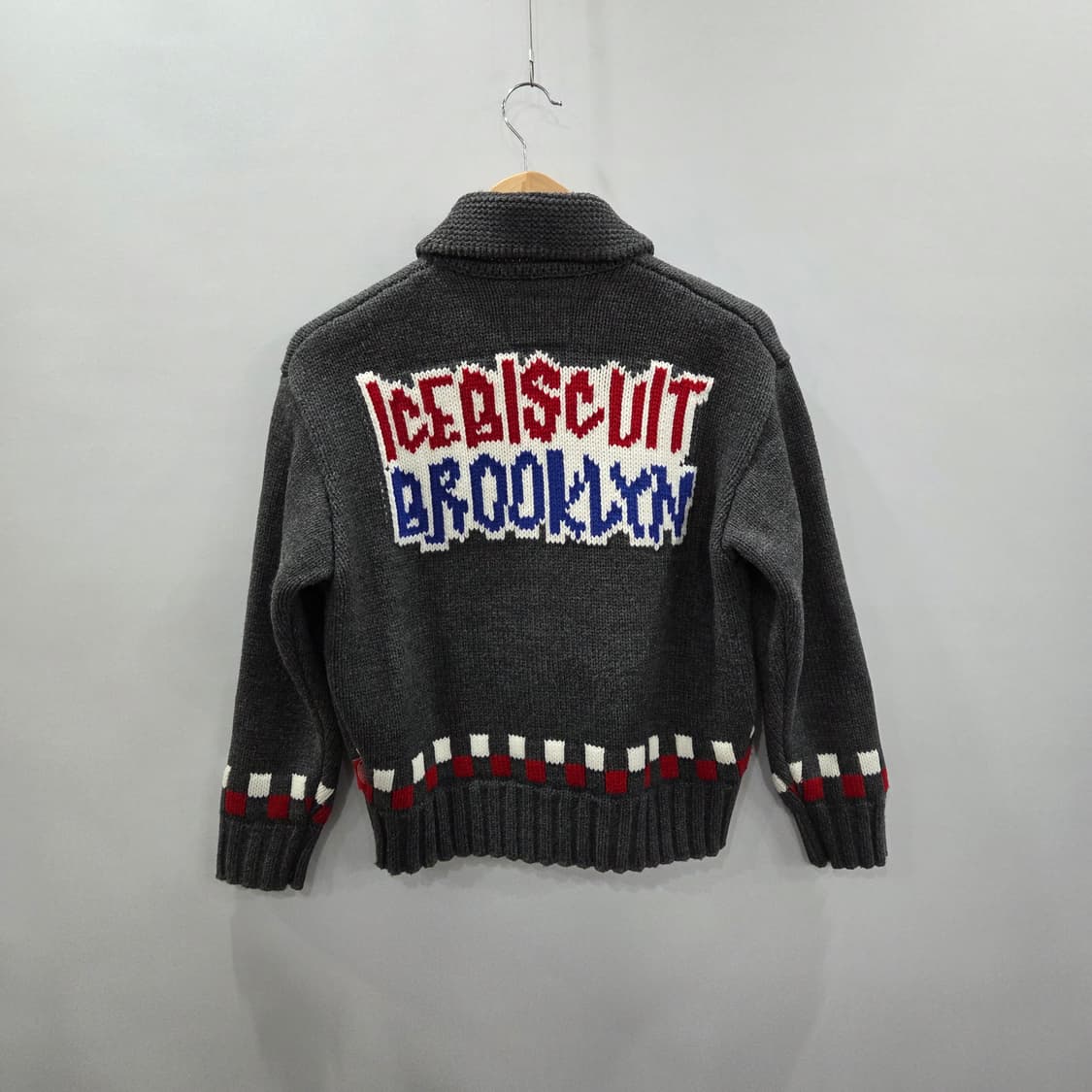 아이스비스킷 키즈 숄카라 니트집업 155 상품이미지4