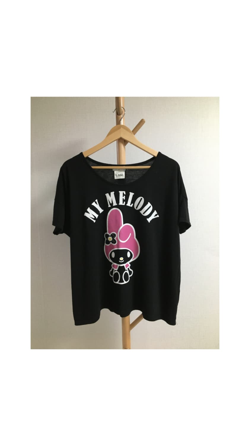 마이멜로디 빅 프린팅 반팔 상품이미지1