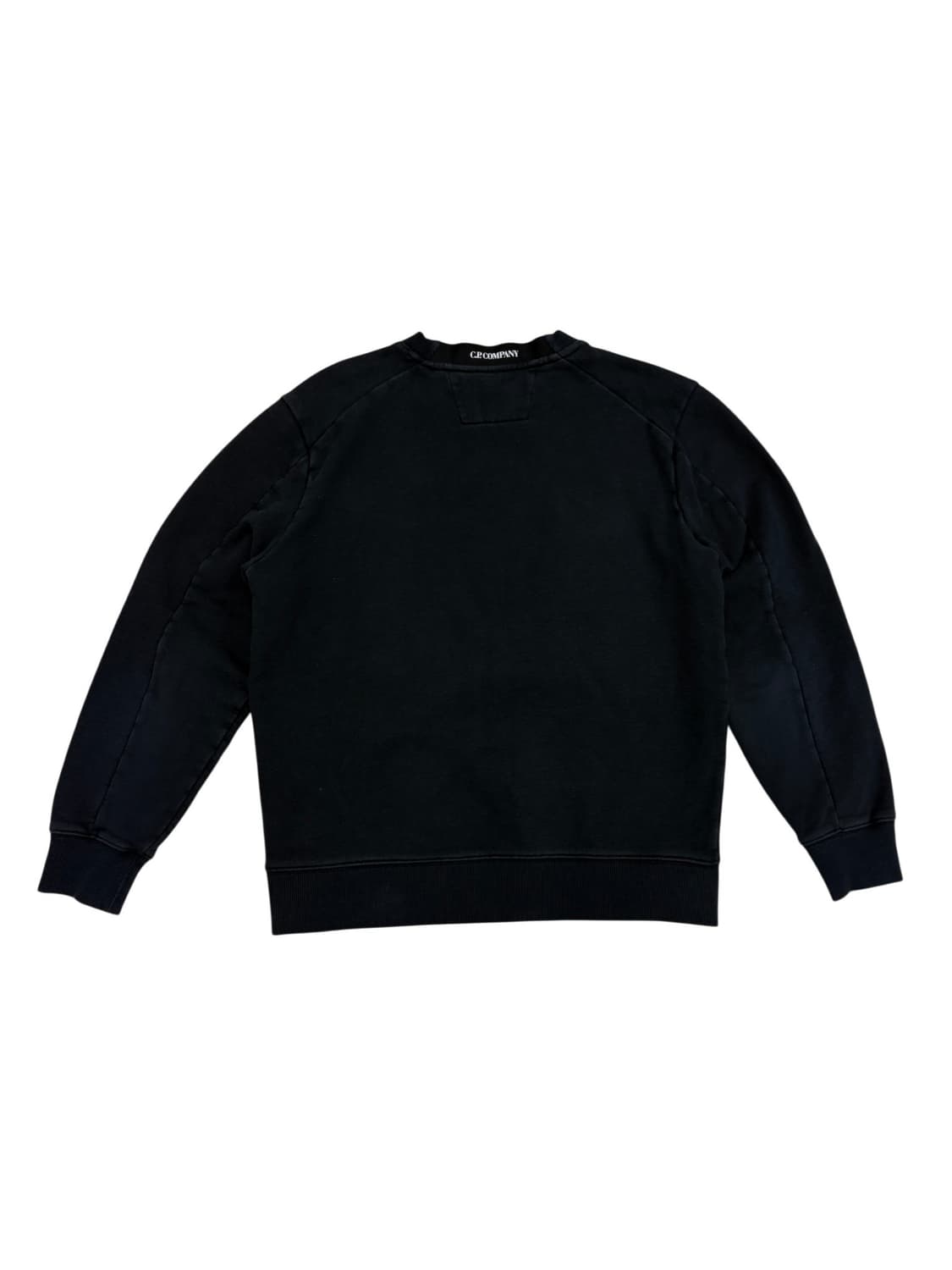 [M] C.P 컴퍼니 로고 스웻셔츠 크루넥 넥 로고 밴딩  상품이미지3