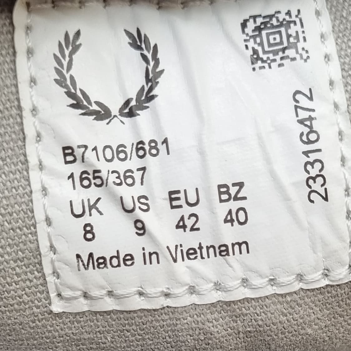 프레드페리 언더스핀 남성스니커즈 42 270 상품이미지6