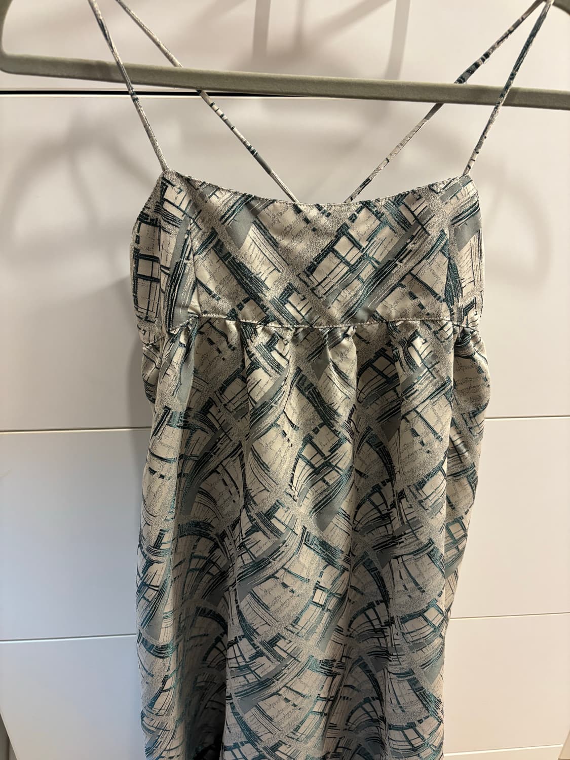 FIKA 포레스트 그린 끈 롱 원피스 새제품 상품이미지3