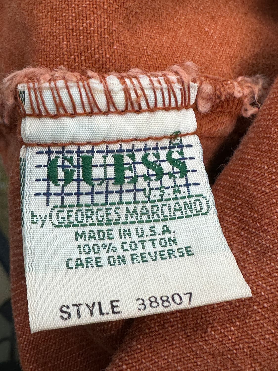 90s Guess by Georges Marciano 데님자켓 XXL 상품이미지9