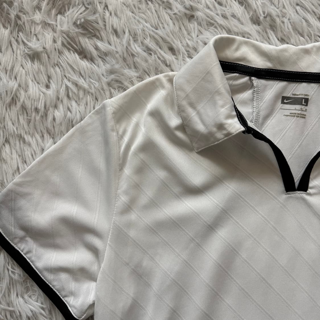 NIKE 일본빈티지 기능성 카라티 나이키 기능성반팔 나이키카라티 M 40 상품이미지1