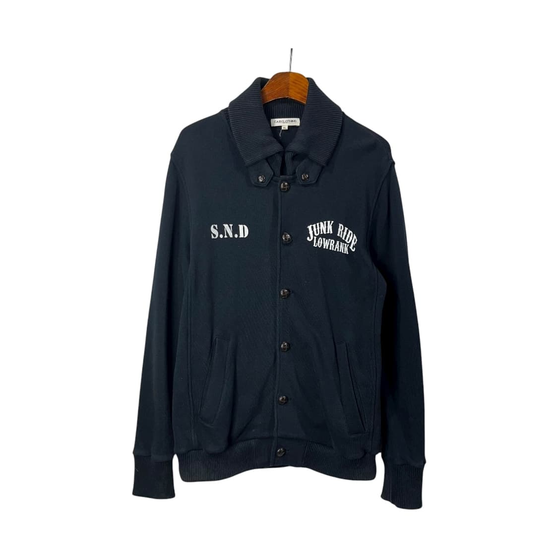 [Cab clothing] 캡클로딩 스컬자수 코튼 가디건 상품이미지2