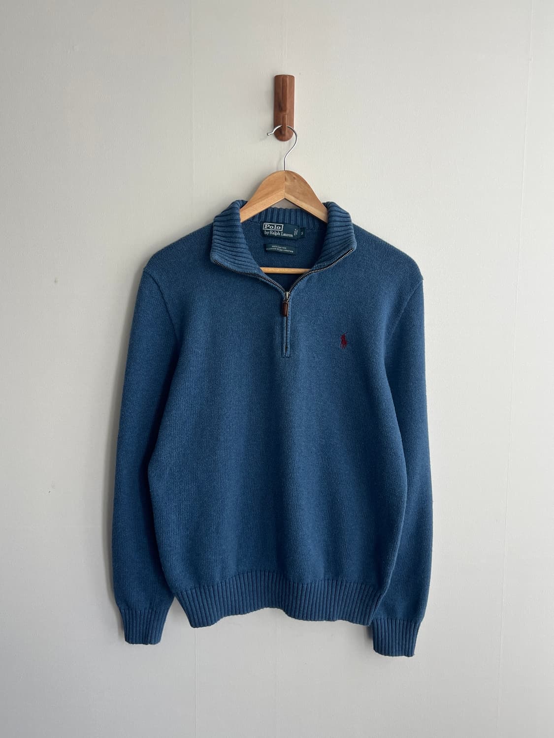 폴로 랄프로렌 반집업 니트 S 상품이미지2