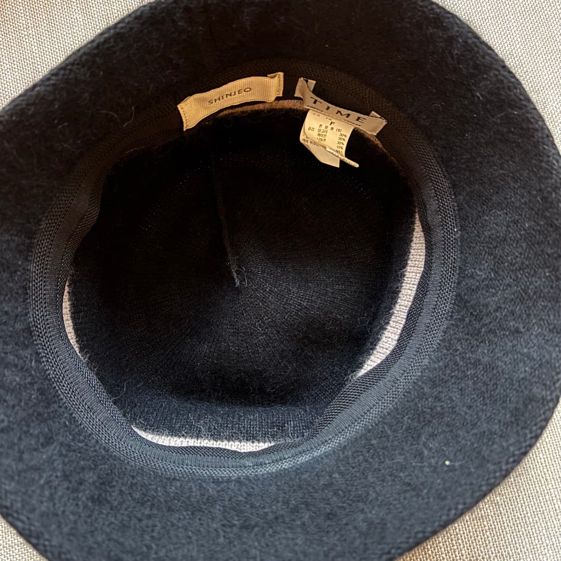 타임 앙고라 울 블렌드 버킷햇 벙거지 상품이미지7