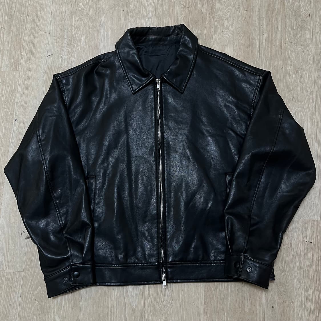 THEY 남성 레더 가죽자켓 FREE 상품이미지1