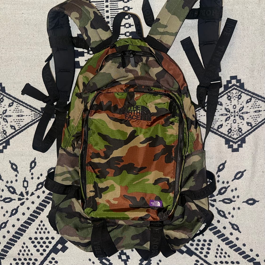 노스페이스 퍼플라벨 카모 백팩 상품이미지1