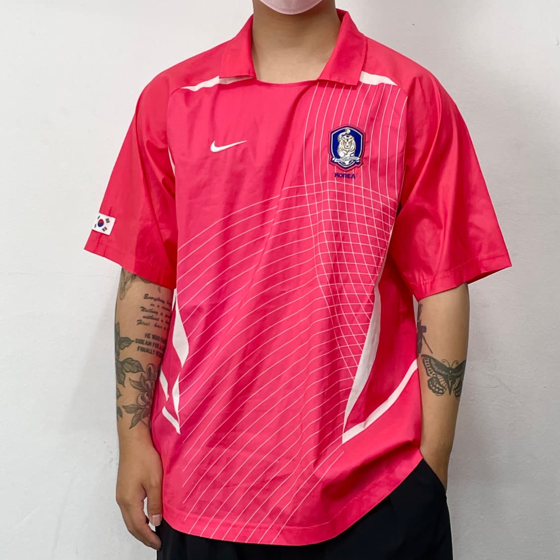 나이키 2002 대한민국 국대 반팔 유니폼 져지 상품이미지2