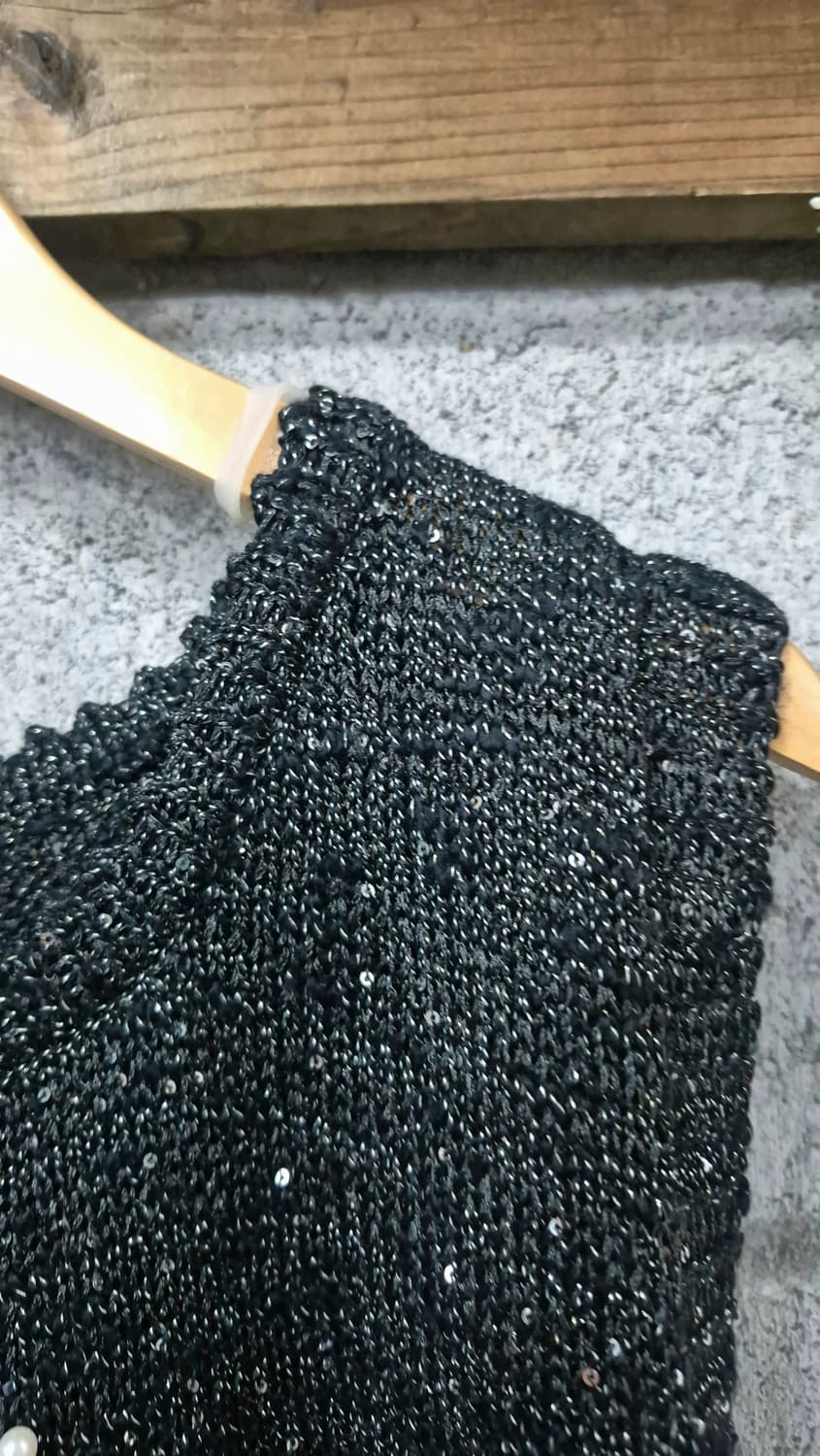 글리터 언발 조끼 상품이미지3