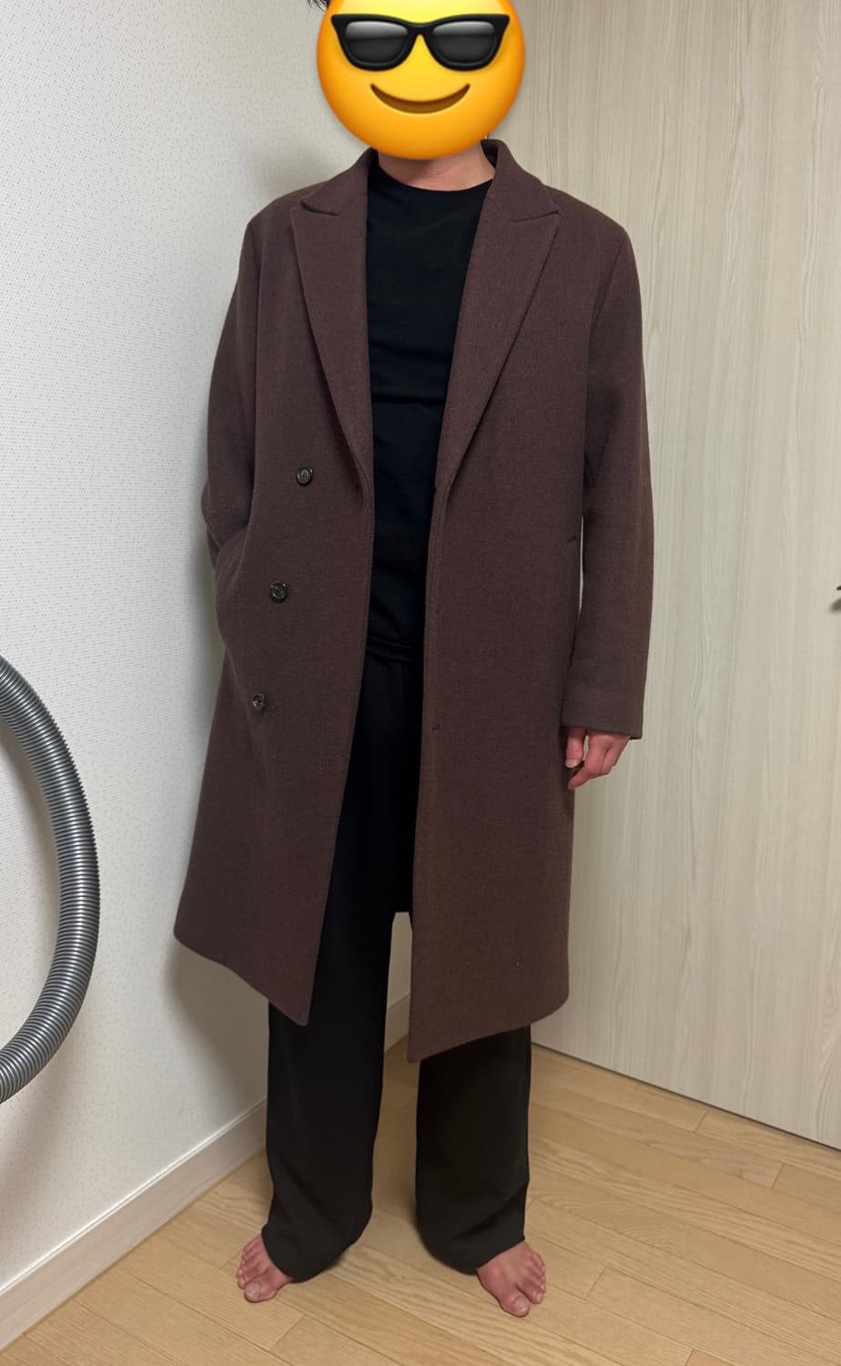 지오지아 남자 브라운 코트 사이즈 L (질 좋아용) 상품이미지9