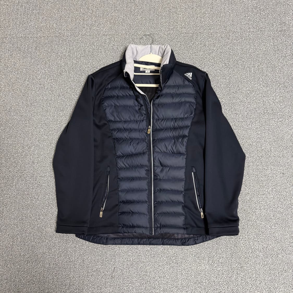 아디다스 하이브리드 골프패딩 네이비 100 상품이미지1