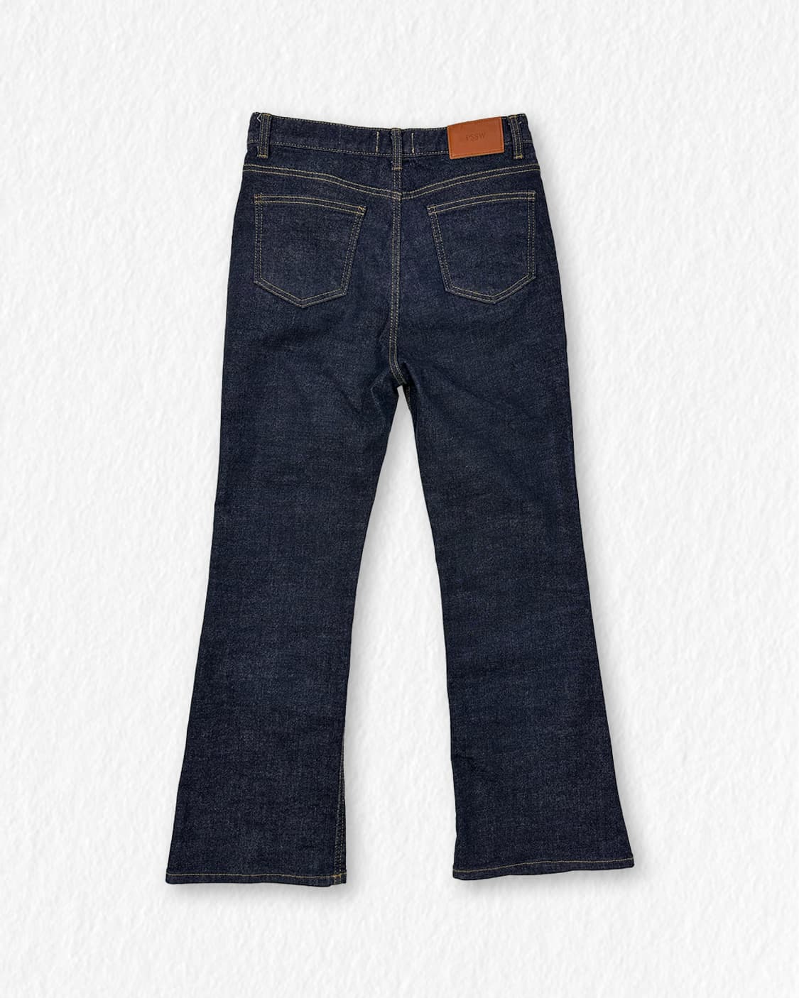PSSW 세미 부츠컷 생지 데님 팬츠 상품이미지2