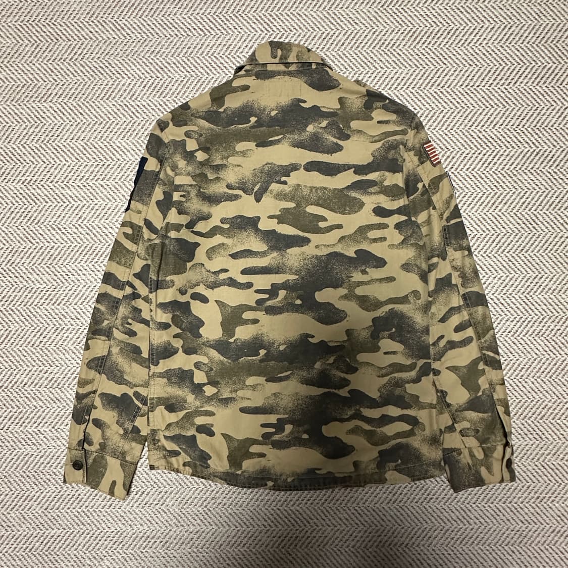 AVIREX camo military shirt jacket 상품이미지2
