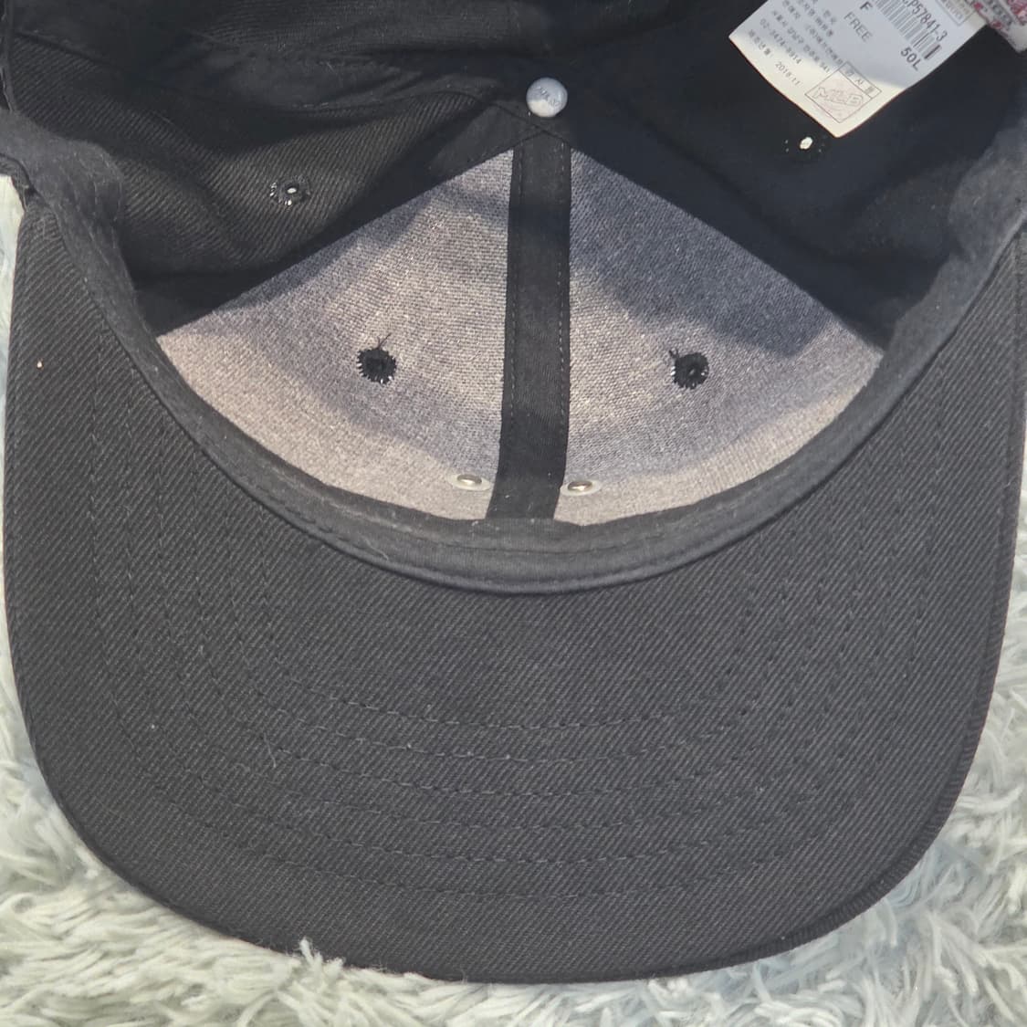 L4-8:MLB 메탈로고 뉴욕양키스 볼캡 블랙 56-59cm 상품이미지8