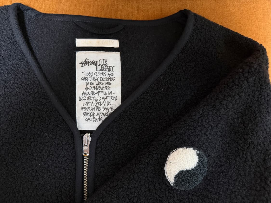 스투시 아워레가시 워크샵 라이너 블랙 상품이미지4