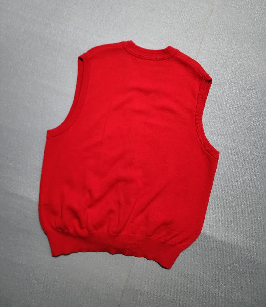 빈티지 울 니트 조끼 베스트 상품이미지4