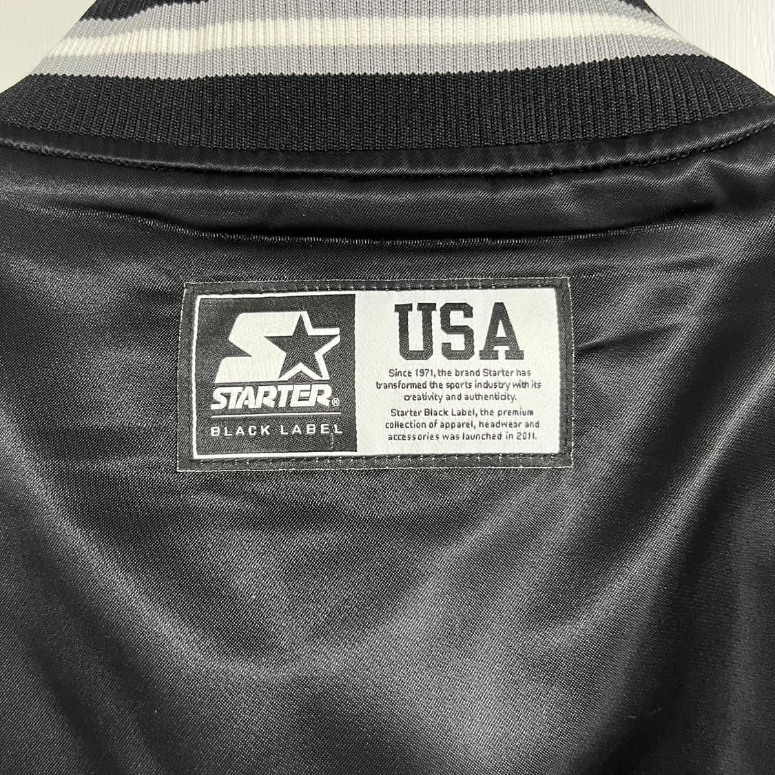 스타터 블랙 라벨 바시티 자켓 XL 상품이미지7